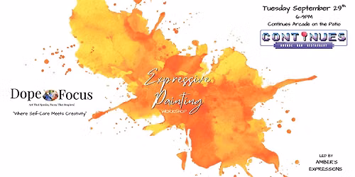 Expressive Painting Workshop on the Patio