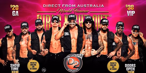 Nov 21st: Appleton, WI - GIRLS NIGHT OUT AUSTRALIAN TAKEOVER at D2 Sports