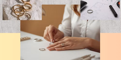 Wax carving to make a silver Ring 