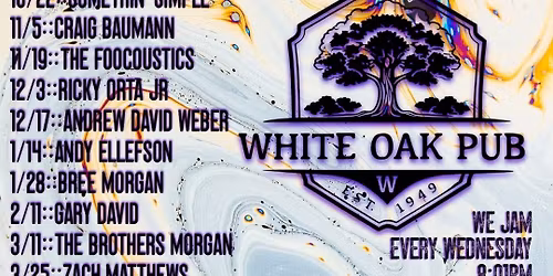 Open Jam - Every Wednesday