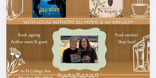 Book Launch Event with Authors Jill Hovis & JW Kingsley