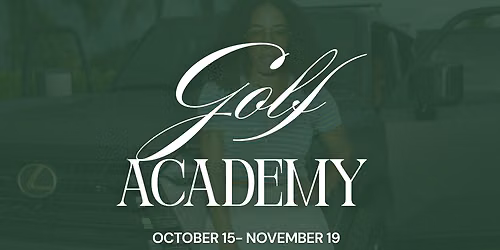CEO BAE Golf Academy | Houston Fall Cohort