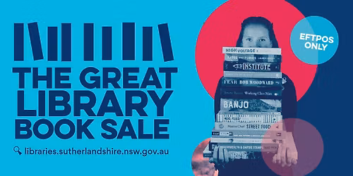 The Great Library Book Sale 2026 | Sutherland Library