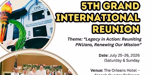 PNUGAA 5th Grand International Reunion