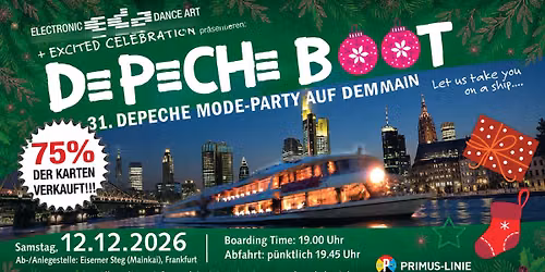 75% - WeihnachtsDepecheBoot XXXI - 2 Floors