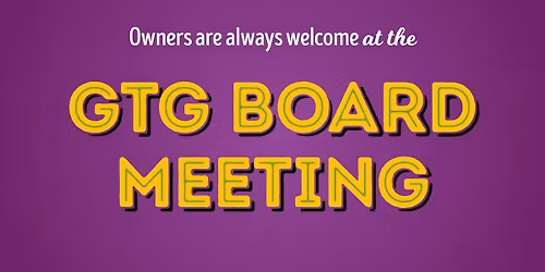 Monthly Board Meeting