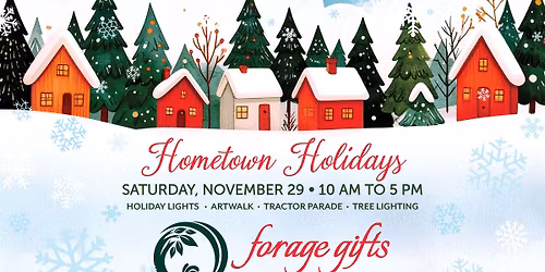 Sequim's Hometown Holiday at Forage Gifts