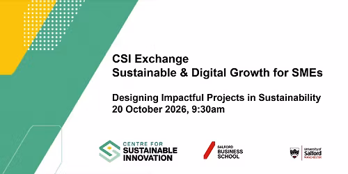 CSI Exchange: Designing Impactful Projects in Sustainability
