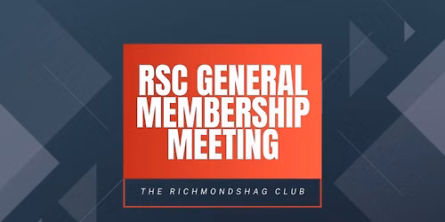 RSC General Membership Meeting 