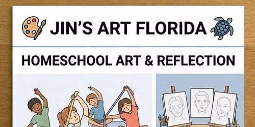 Homeschool art&reflection at @Pressed25 Lakeland