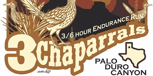 3 Chaparrals 3\/6 Hour Trail Run