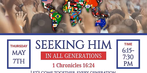 4th Annual Community National Day of Prayer!