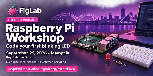 Free Raspberry Pi Workshop in Memphis: Code Your First LED