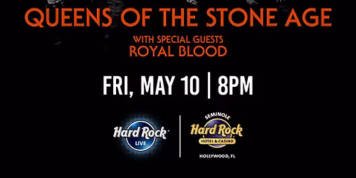 Queens of the Stone Age Hollywood Tickets