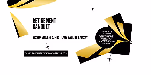 Retirement Banquet - Bishop Vincent and First Lady Pauline Ramsay