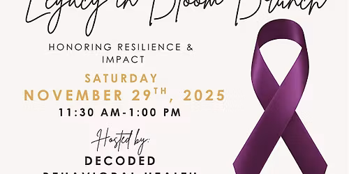 Legacy in Bloom: Caregiver Appreciation Brunch