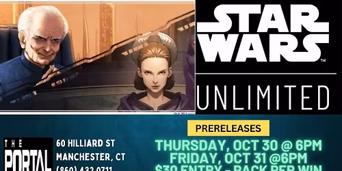 Star Wars Unlimited: Secrets of Power prerelease