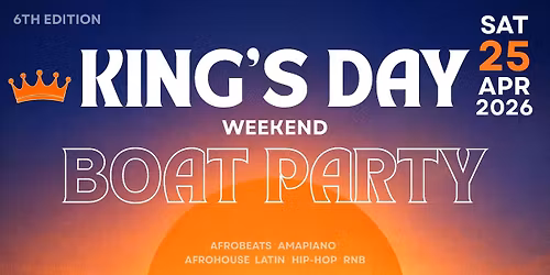 BOAT PARTY AMSTERDAM 