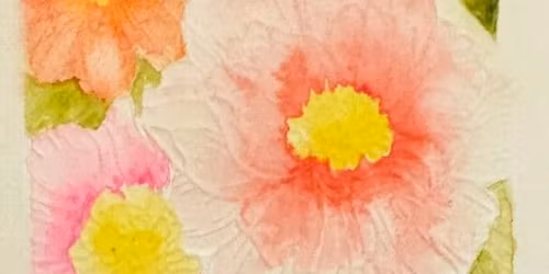 Watercolour & Embossed Card Making Workshop