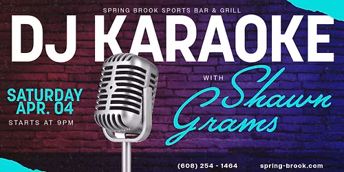 DJ\/Karaoke @ Spring Brook Sports Bar & Grill
