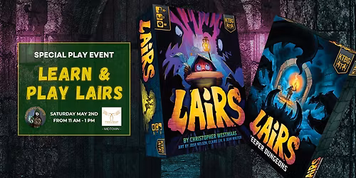 LAIRS | Learn & Play Special Event at Twilight Caf\u00e9 Midtown Toronto