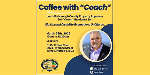 Coffee with \u201cCoach\u201d