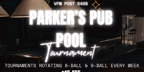 Parker\u2019s Pub Pool Tournament 