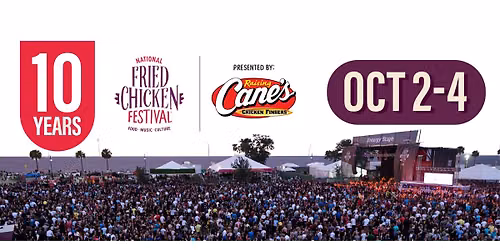 2026 National Fried Chicken Festival presented by Raising Cane's