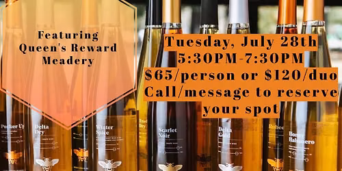 Mead in Mississippi Cocktail Class