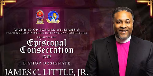 Formal Gala for Bishop Designate James Little, Jr.