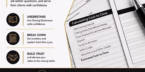 Mastering the Closing Disclosure & Settlement Statement