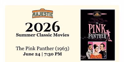 Summer Classics: The Pink Panther