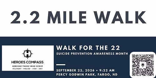 Heroes Compass 2.2 Mile Walk - Veteran Suicide Prevention Awareness