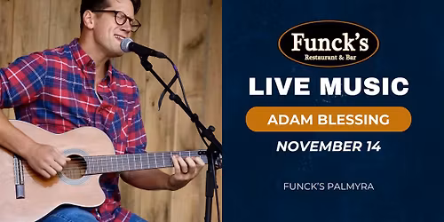 Live Music with Adam Blessing