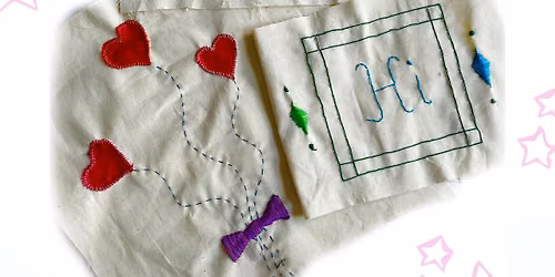 Learn to Sew. Beginners hand stitching for adults.