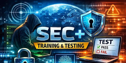 CompTIA Security+ (SY0-701) Certification Boot Camp: Train & Test On-Site