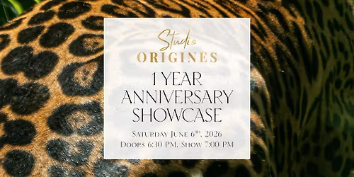 Studio Origines 1 Year Anniversary