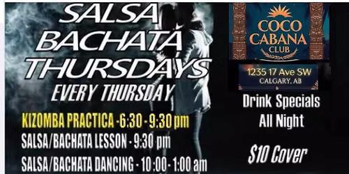 Salsa Bachata THURSDAYS @Coco