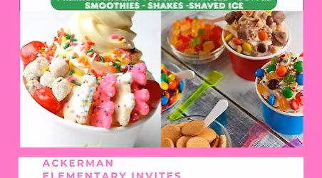 Dessert for Ackerman at Yoyo Berri!