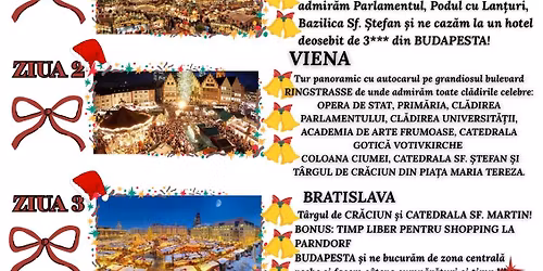 \ud83c\udf85T\u00c2RGURI DE CR\u0102CIUN: BUDAPESTA -VIENA-BRATISLAVA-SIBIU