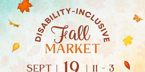 Disability Inclusive Fall Market