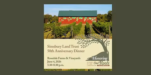 50th Anniversary Dinner Simsbury Land Trust