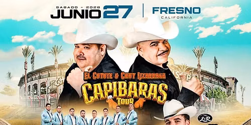 Capibaras Tour en Fresno CA
