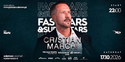 Cristian Marchi "Fast Cars & Superstars" | X-Demon Pozna\u0144