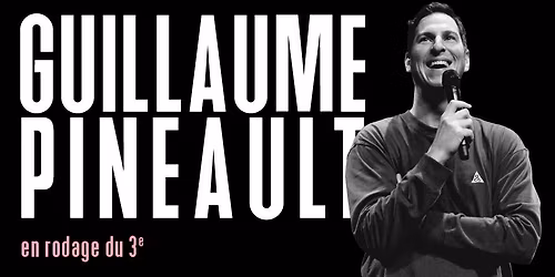GUILLAUME PINEAULT \u00c0 L'ESPACE CULTUREL ST.JOHN