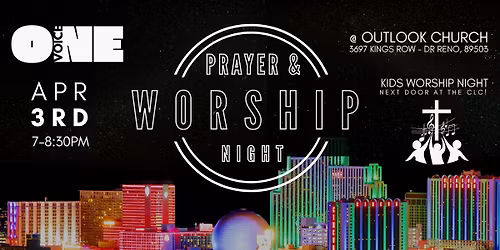 ONE VOICE Prayer and Worship Night at Outlook Christian Church