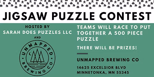 Team Jigsaw Puzzle Contest at Unmapped Brewing Co - June 2026