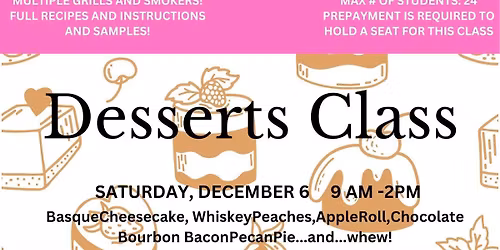 Dessert Class