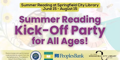 East Springfield Summer Reading Kick-Off Party