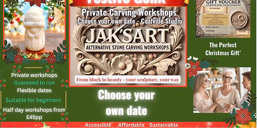 Festive Gonk Private carving Workshop - Choose your own date